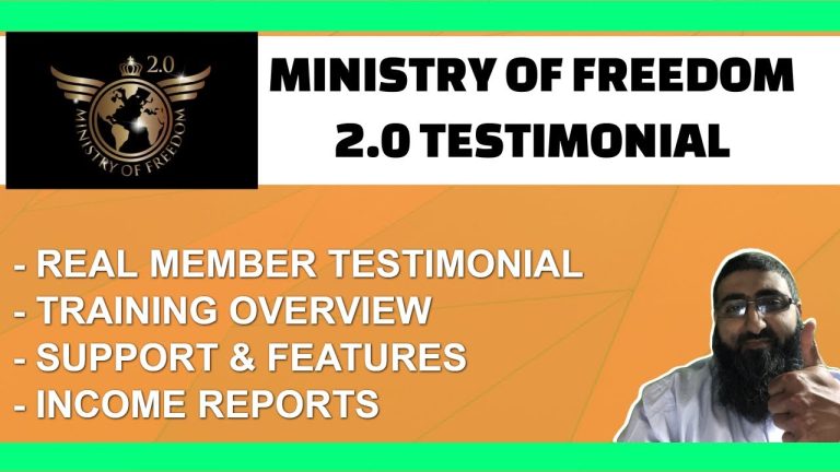 Ministry of Freedom Testimonial 2021 Member Review
