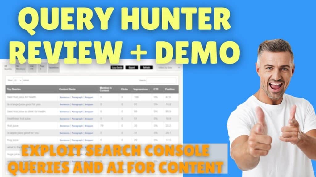 Query Hunter Review & Demo | Refresh Your WordPress Posts Fast with AI